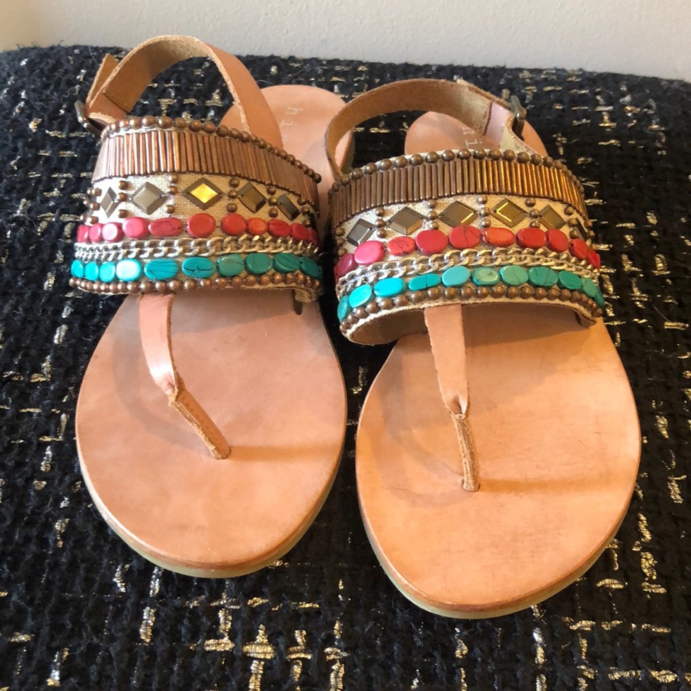 Hinge Tango Beaded Sandal